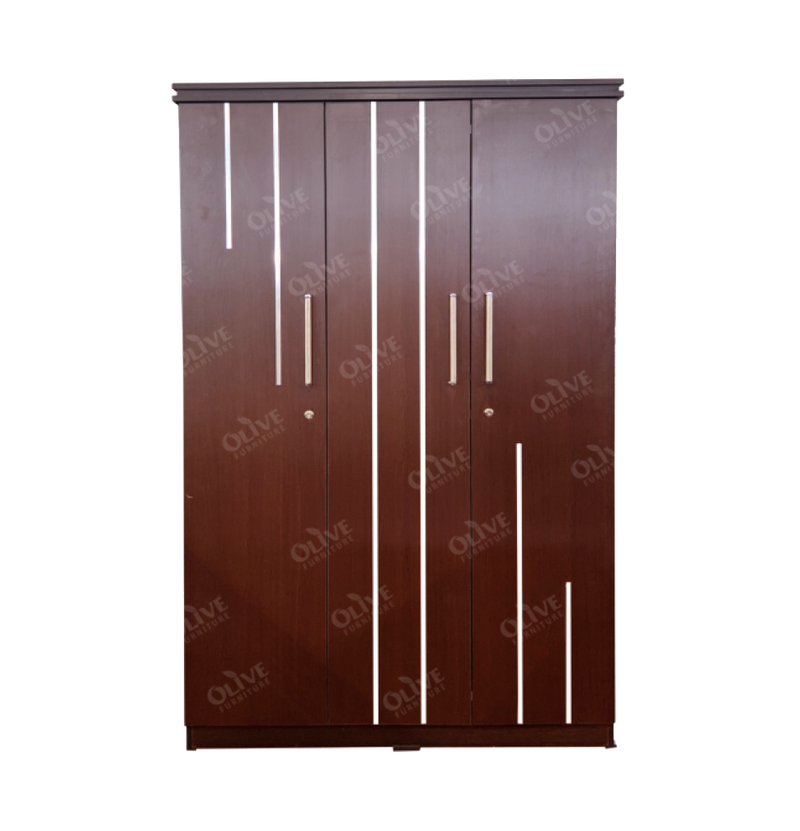 WARDROBE 3 DOOR AL7 STEEL BRS